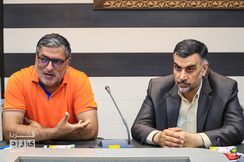 نشست خبری سرمربی تیم ملی فوتبال نابینایان ایران