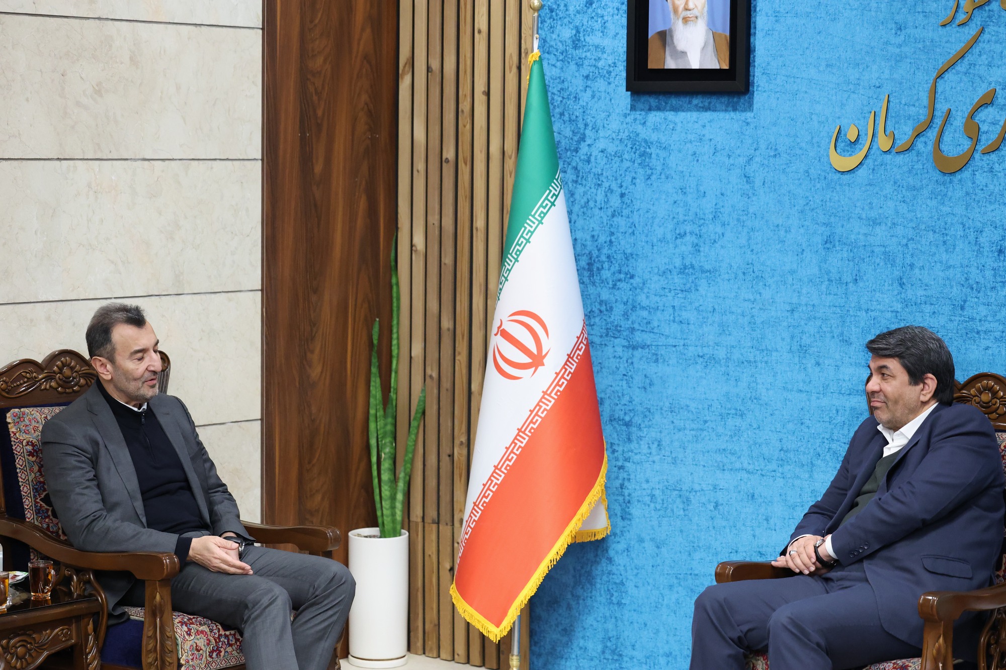 دیدار مدیرعامل ایمیدرو با استاندار کرمان