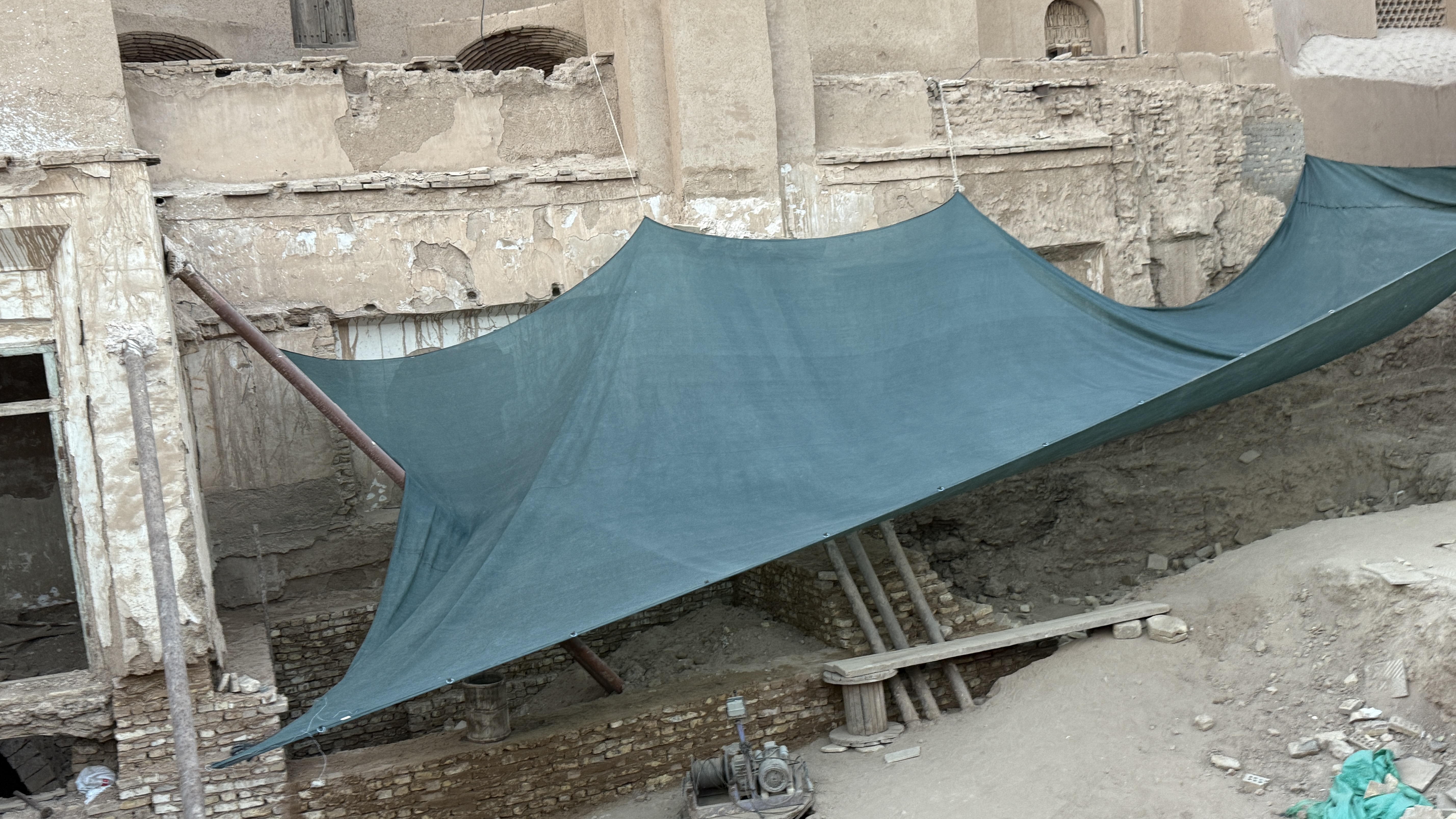 تخریب بافت تاریخی و احتمال  آسیب به مسجد جامع   در سایه بی‌توجهی نهادهای مسئول