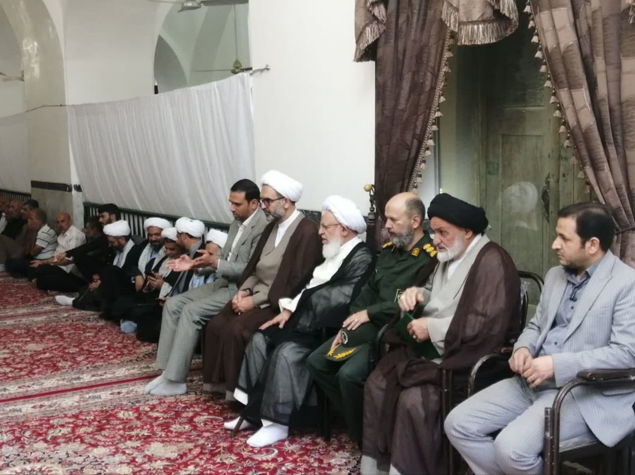 مراسم بزرگداشت آیت الله طباطبایی در مهریز برگزار شد