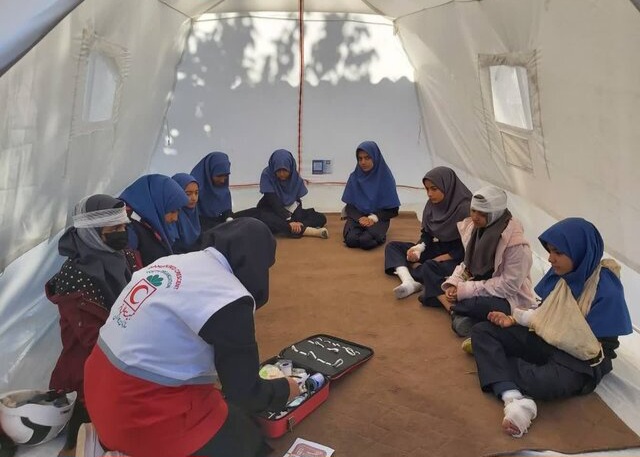 مشارکت ۶۵ هزار دانش آموز کرمانی در بیست و پنجمین مانور زلزله و ایمنی