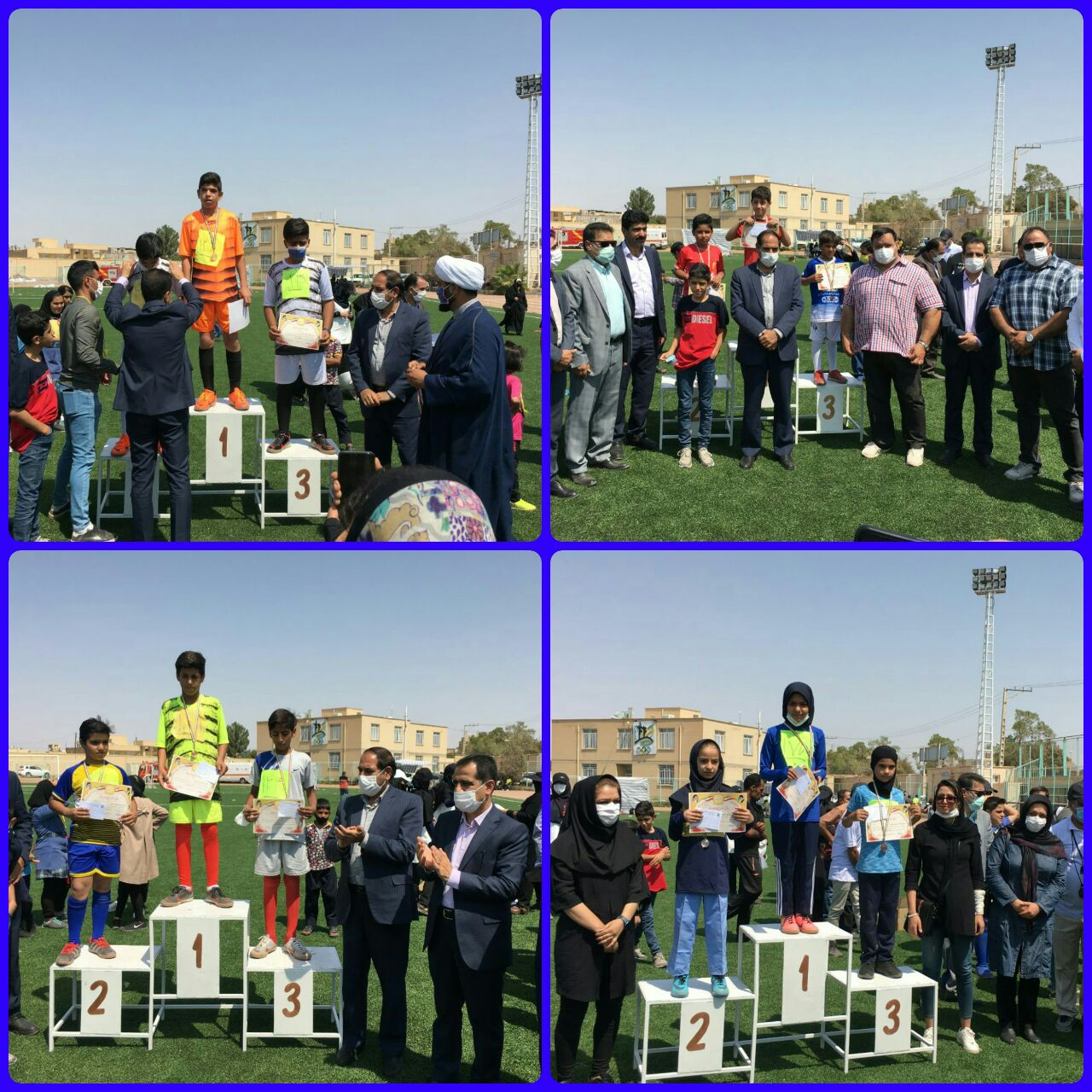 تجلیل از برترین های مسابقات دو و میدانی شهرستان رفسنجان