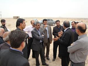 بازدید مشترک مهندس فرهمند نماینده بافق و مدیرعامل شرکت گاز استاناز ایستگاه CGS بافق بازدید مشترک مهندس فرهمند نماینده بافق و مدیرعامل شرکت گاز استاناز ایستگاه CGS بافق