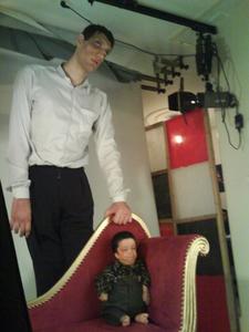 بلندترین و کوتاه‌ ترین مردان ایران