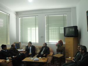 دیدار اعضای هیات نظارت بر انتخابات شوراهای شهرستان اردکان با "تابش"